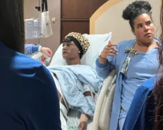 Image from a demonstration as part of the Methodist Hospital Internship Program