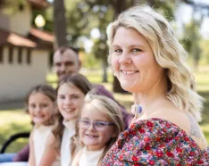 Tarah Huberty and Family