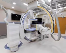 Photo of the interventional radiology space at Methodist Hospital