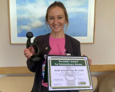 Methodist Hospital's Annie Schacht honored with The DAISY Award