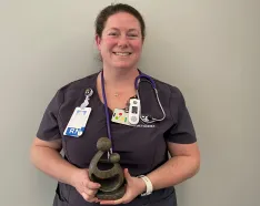 Methodist Hospital's Briana Finch honored with The DAISY Award