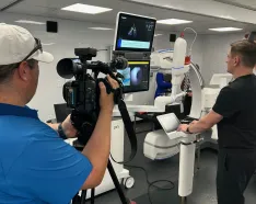 Methodist hosts hands-on surgical experience truck in celebration of 1,000th Ion bronchoscopy case