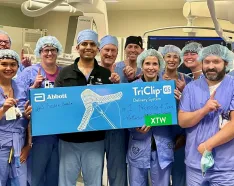 Methodist team is 1st in area to perform repair with Abbott TriClip G5 transcatheter edge-to-edge repair (TEER) system