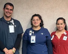 Norilandys Sanabria, Jeidi Perez and Lucila Alvarado