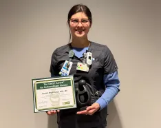 Methodist Hospital’s Lauren Brandquist honored with The DAISY Award