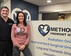 Dr. Adam Wells and Paige Warner 
