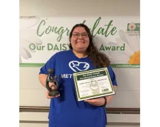 Methodist Hospital’s Joslynn Afrank honored with The DAISY Award