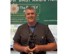Methodist Hospital’s Ryan Carnahan honored with The DAISY Award