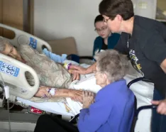 Image for post: Love Story Serenaded at Methodist Hospital