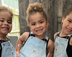 Image for post: What Are the Odds? Catching Up With Methodist Women's Hospital's First Spontaneous Identical Triplets