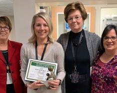 Image for post: 'Mallorie Saved My Son's Life': Jennie Edmundson Nurse Honored for Work in Behavioral Health Unit