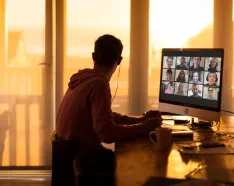 Image for post: 'Zoom Gloom' Can Leave You Feeling Drained When Your Video Chat Ends