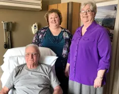 Image for post: Methodist Hospital Helps Couple Celebrate 60th Wedding Anniversary