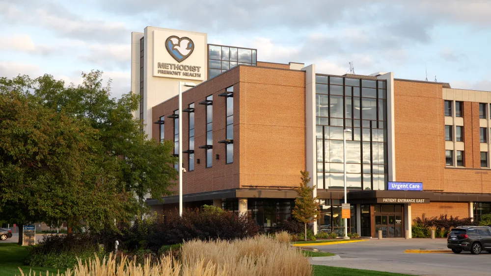 Exterior of Methodist Fremont Health in Fremont, Nebraska