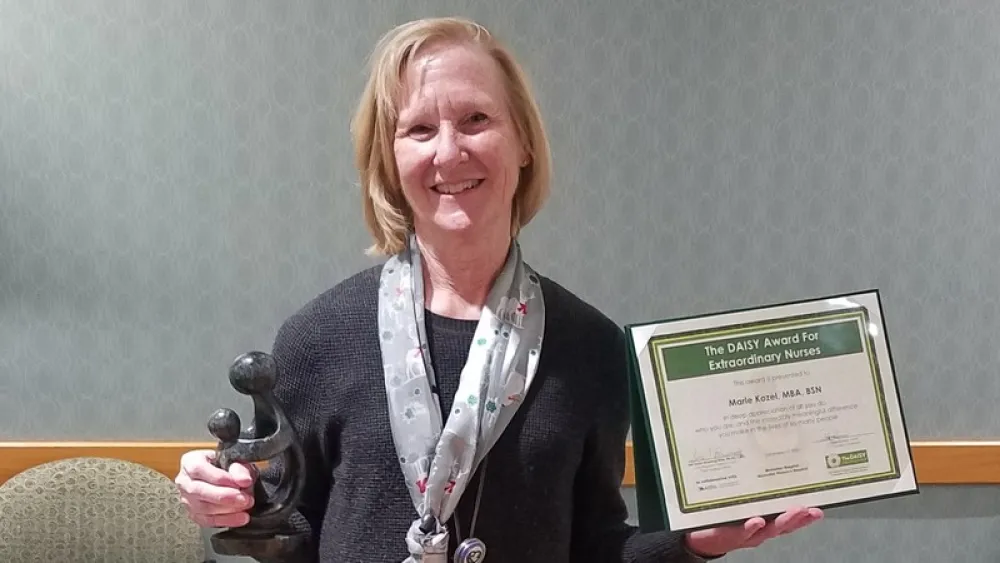 Marie Kozel wins The DAISY Award