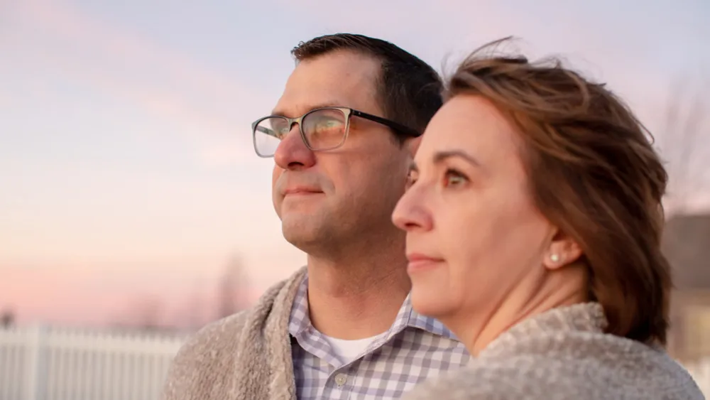 Tim Echternach and his wife, Kari