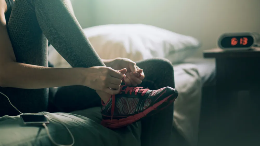 Preparing to work out