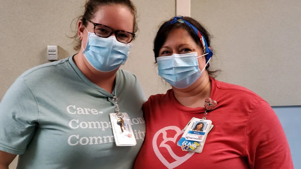 Katrina Conway and Jacque Kraft