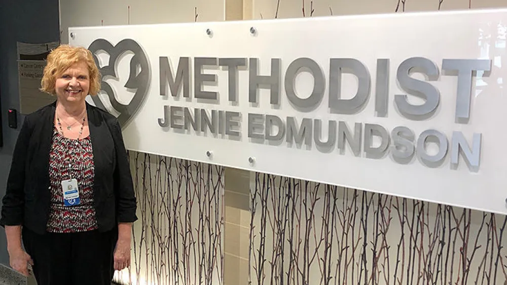 Hubbell Reflects on Career at Jennie Edmundson Hospital Ahead of Retirement