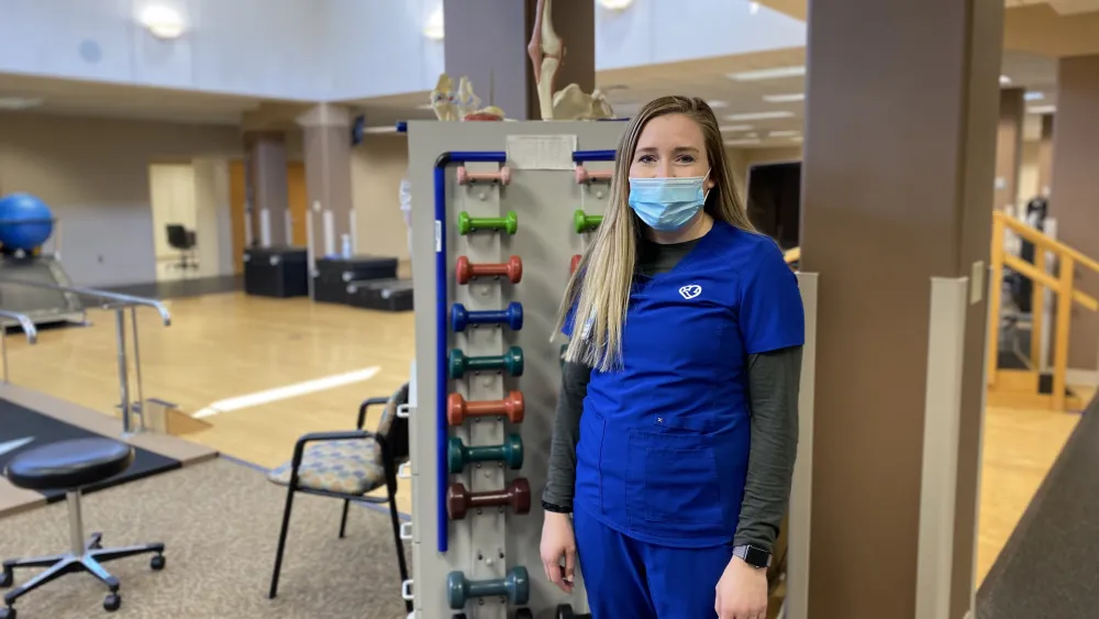 Occupational therapist Alli Greene