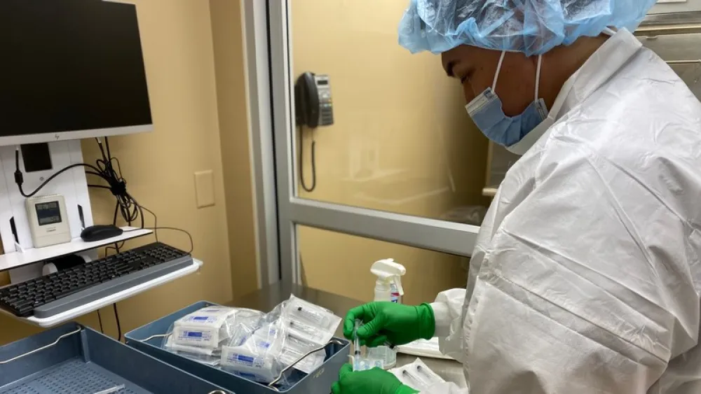 Pharmacy technician JP De La Cruz