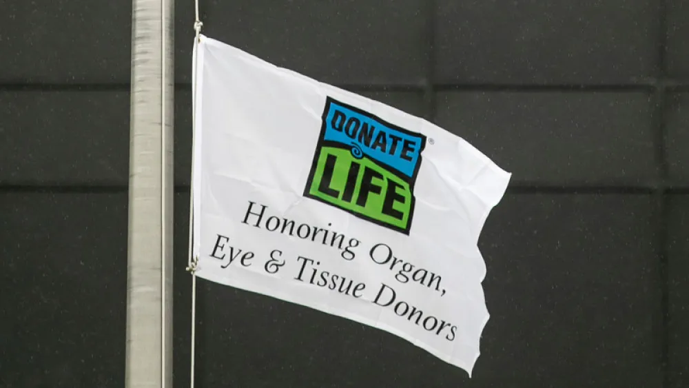 Donate Life flag