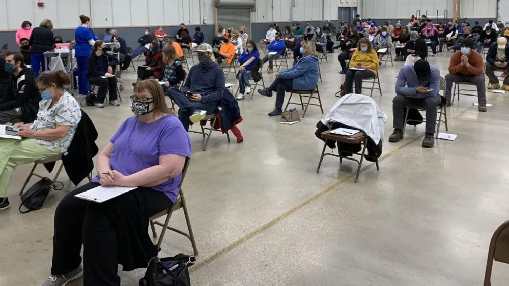 Fremont mass vaccination clinic