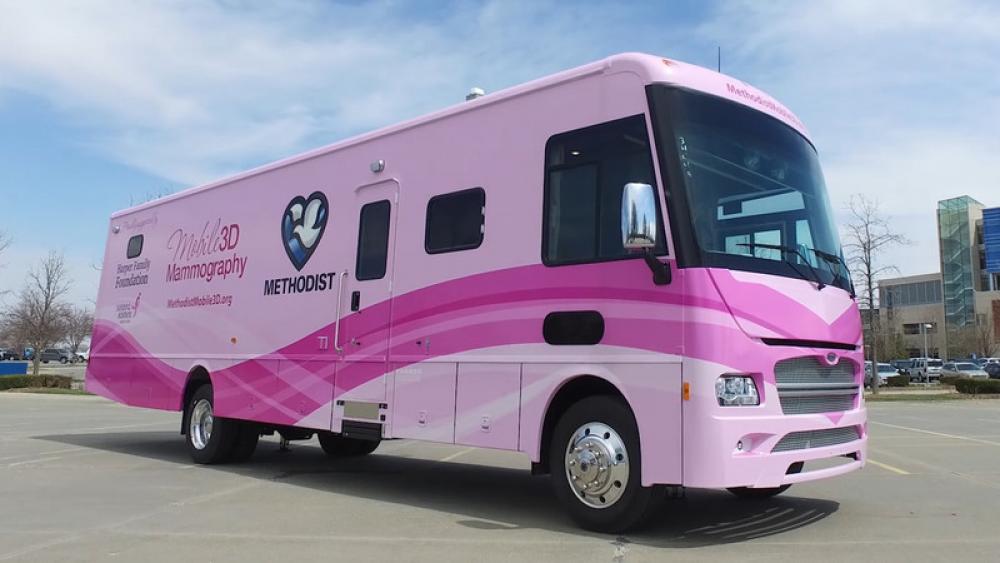 Methodist Mobile Mammogram Bus