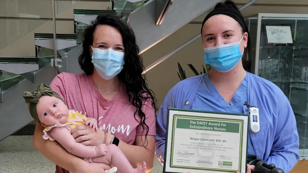 Megan Samland and Megan Shaneyfelt