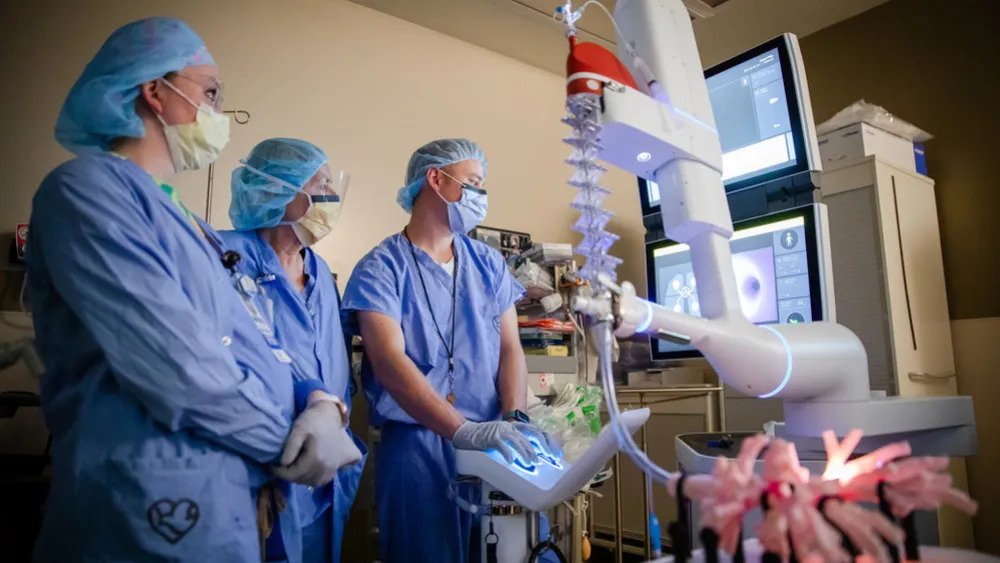 Ion by Intuitive - robotic-assisted surgical system for lung biopsies