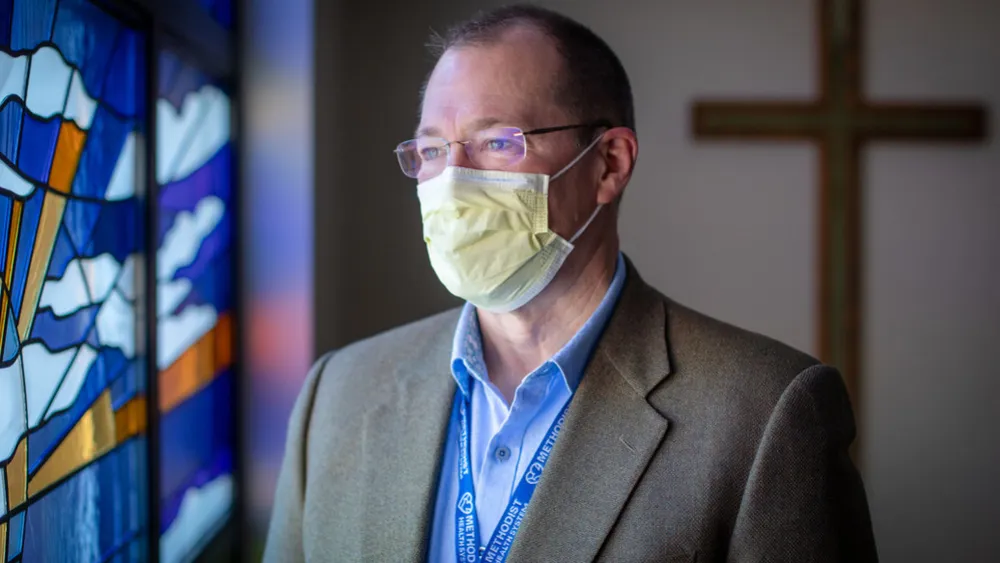 Methodist Fremont Health chaplain Scott Jensen