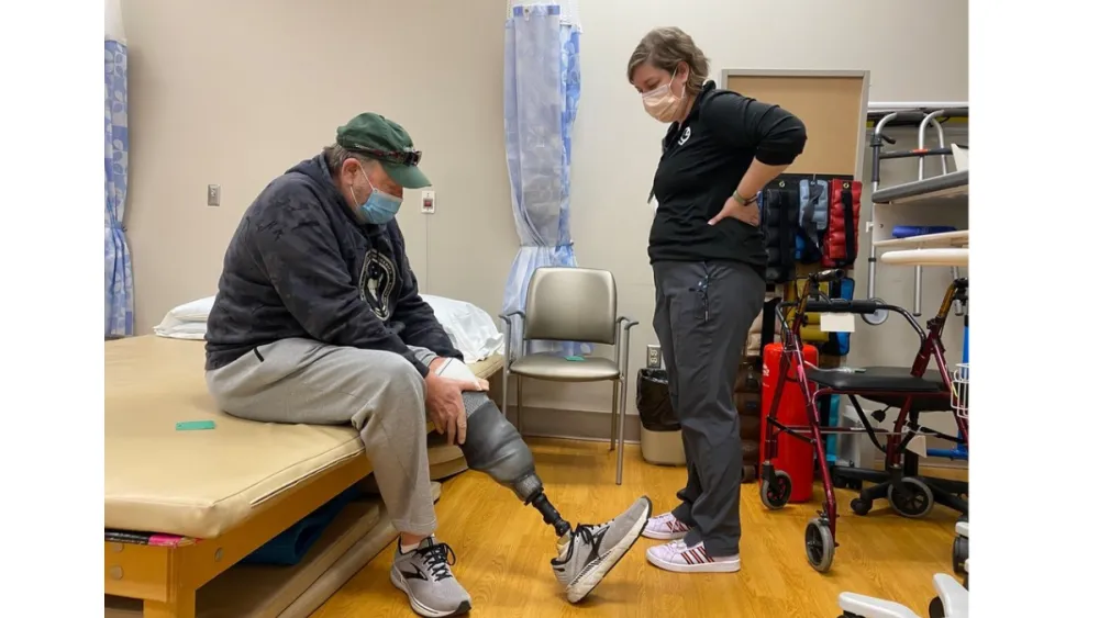 Mark Kitzelman with Jodie Curran