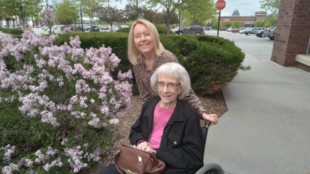 Beverly Hatcher and Jeanene Hatcher Camp