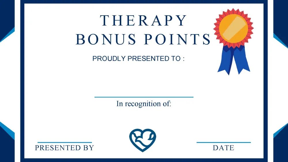 bonus points certificate