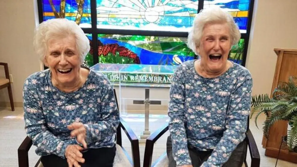 Jean Tiedje and Joan Scheer