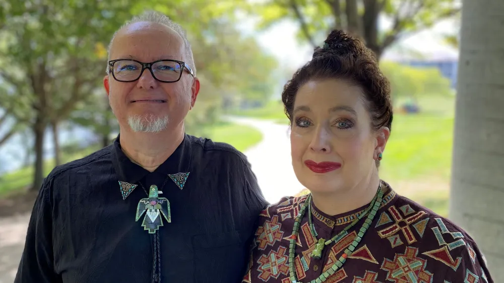 Steve Jensen and his wife, Catherine
