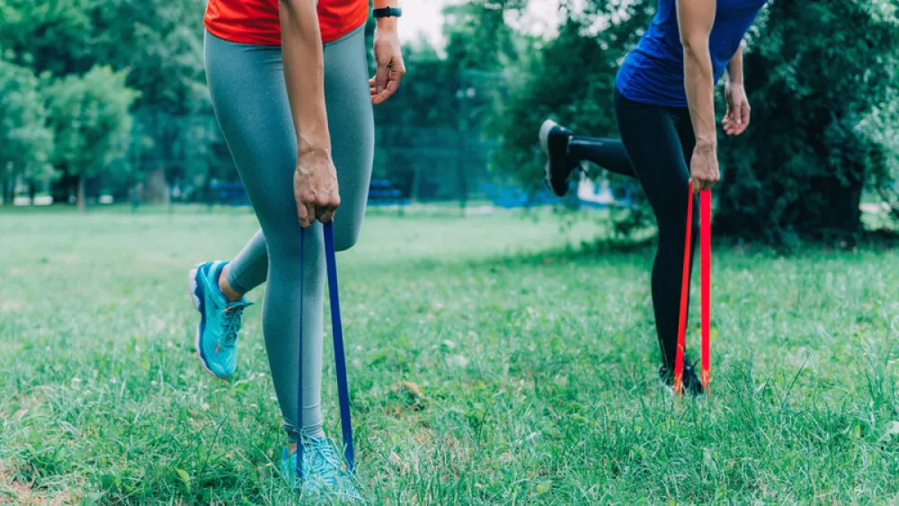 Resistance band training