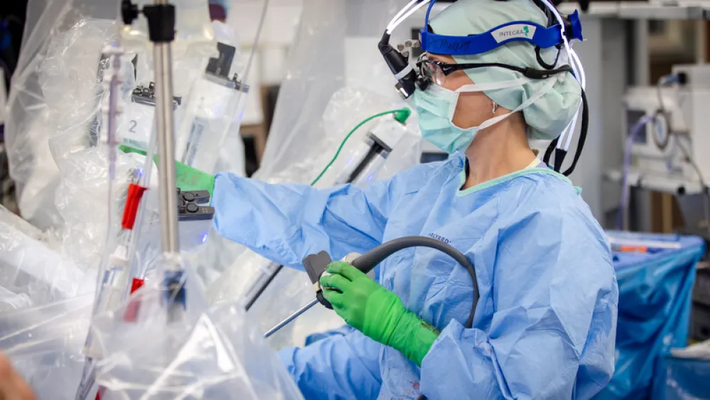 Dr. Merritt robot surgery