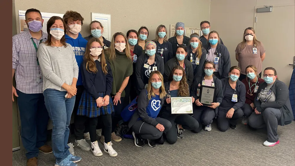 Methodist Hospital Progressive Care Unit team DAISY Award