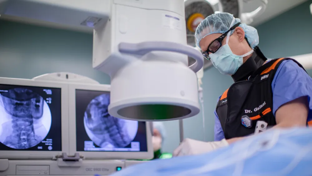 Dr. Gallant radiofrequency ablation procedure