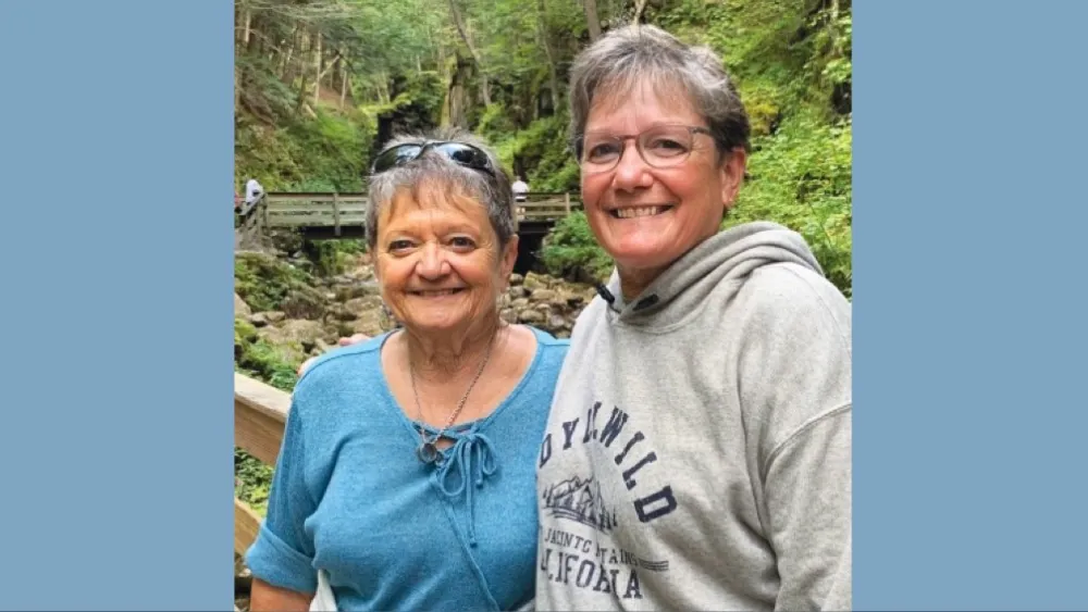 Marcia Keith and Linda Goos