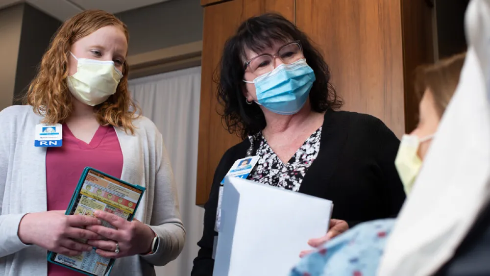 Britta Lembke and Robin Shaver