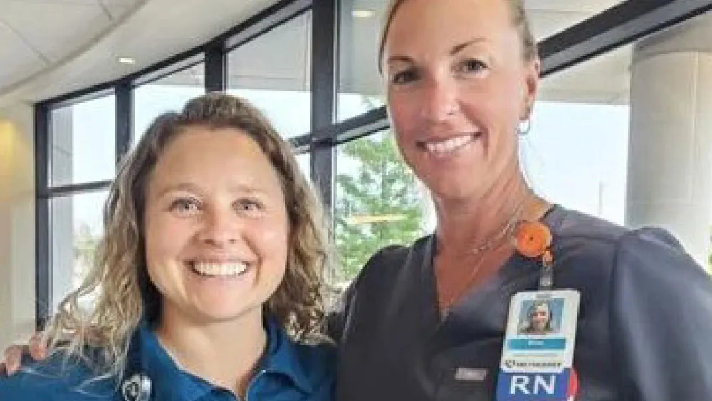 Kate Kuester and Missy Overholt