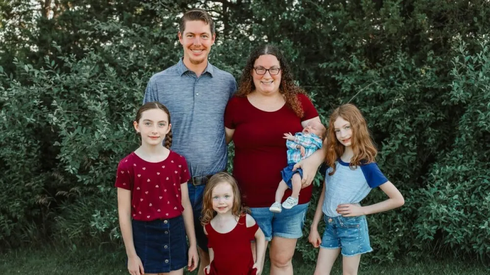 Danielle Warner family