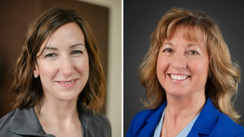 Jen Tran and Dr. Deb Carlson