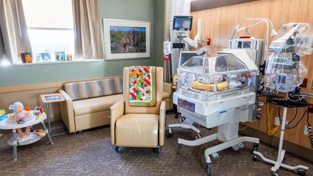 NICU room