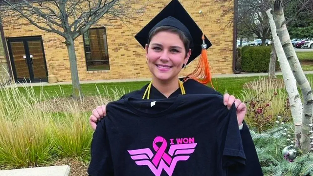 Savannah Peters, Nebraska Methodist College graduate