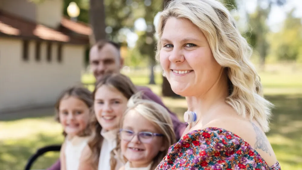 Tarah Huberty and Family
