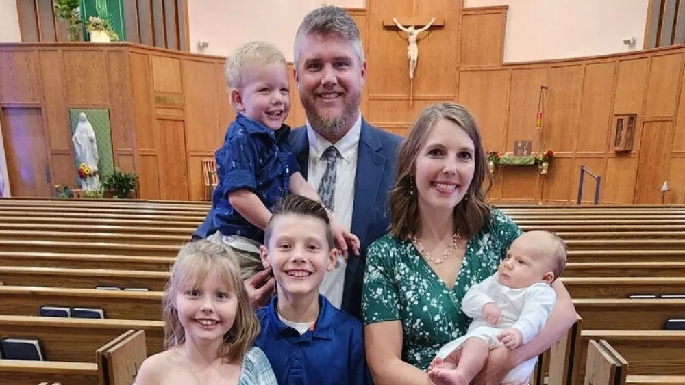 Ryan and Katie Carnahan family