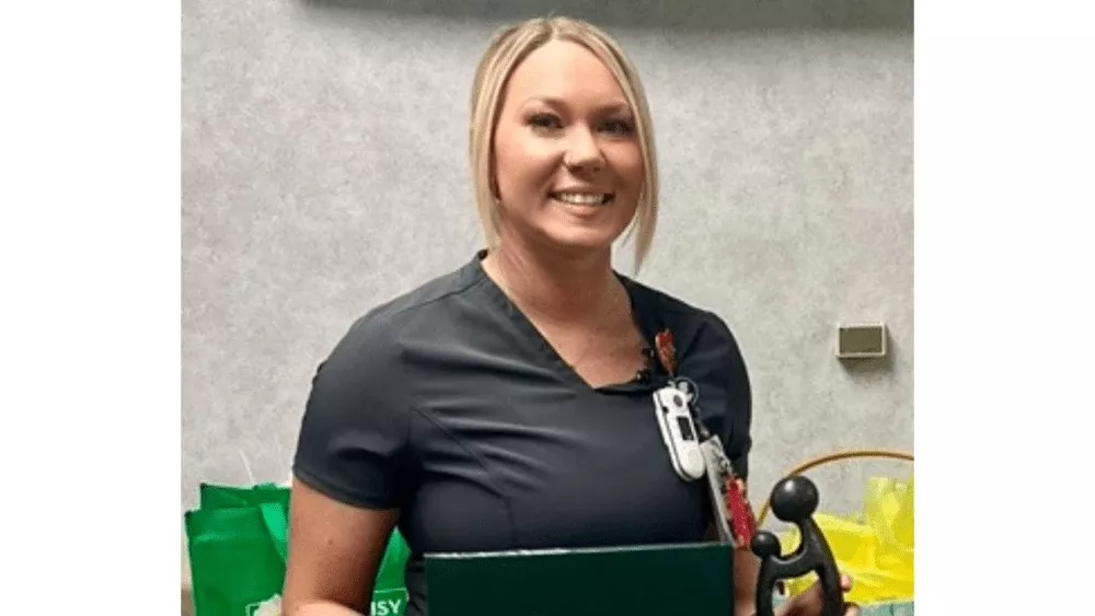 Jennie Edmundson's Stephanie Hand honored with The DAISY Award